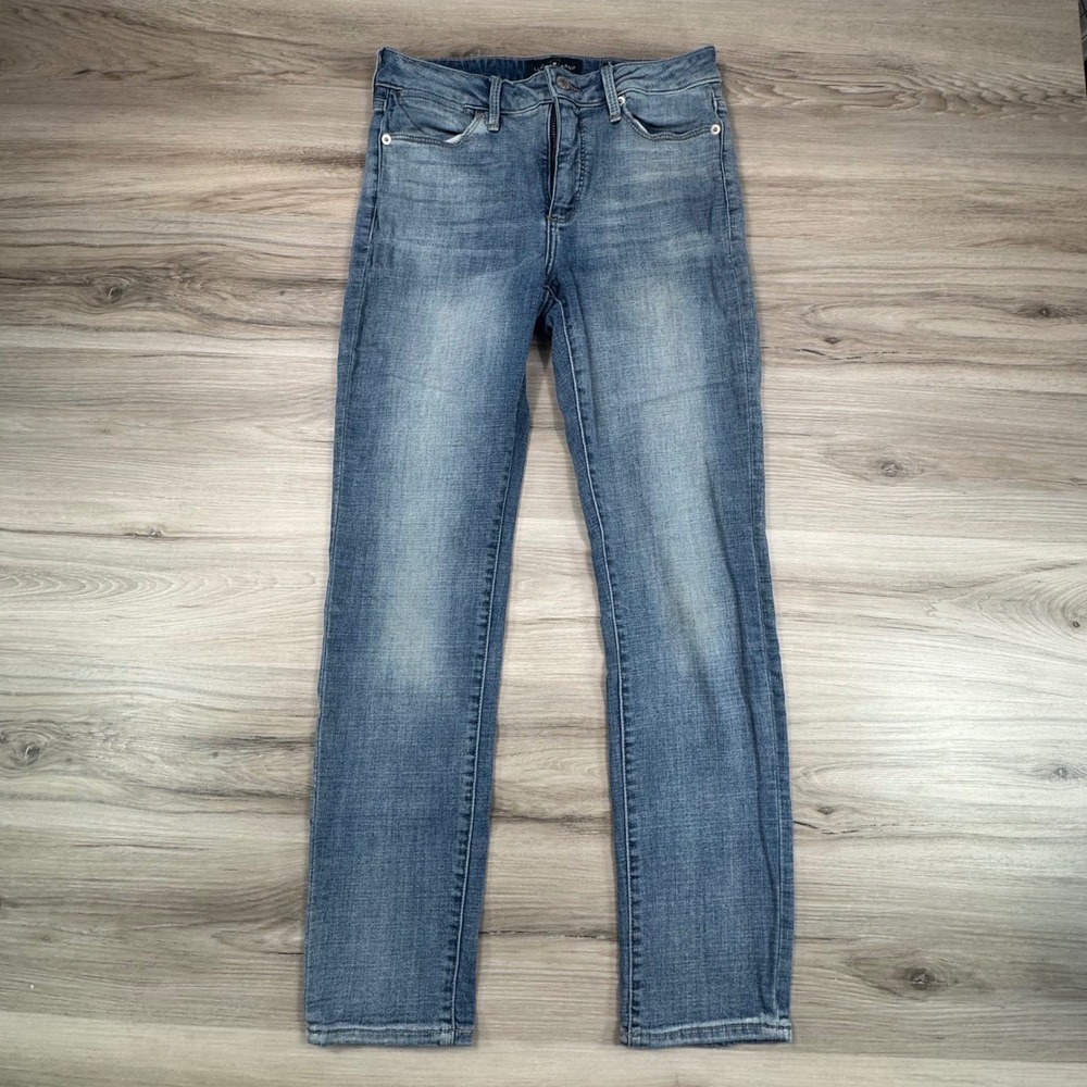Lucky Brand Hayden Skinny Jeans Womens 4/27‎ Medium Wash Blue Denim Mid Rise